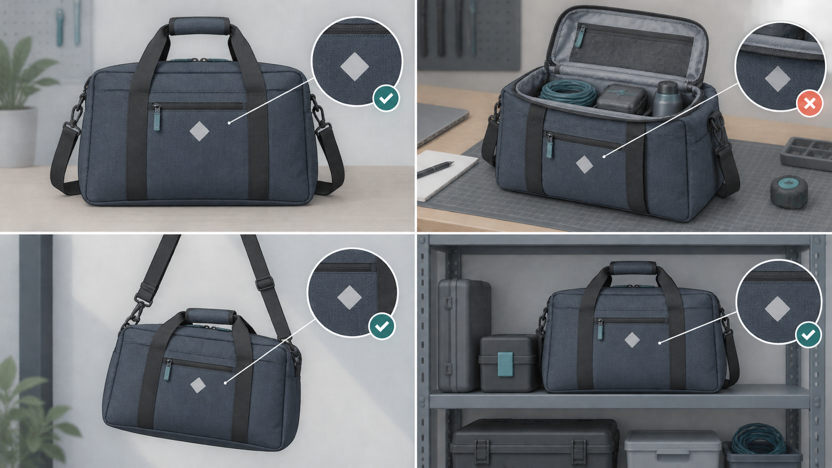 Logo placement sample review