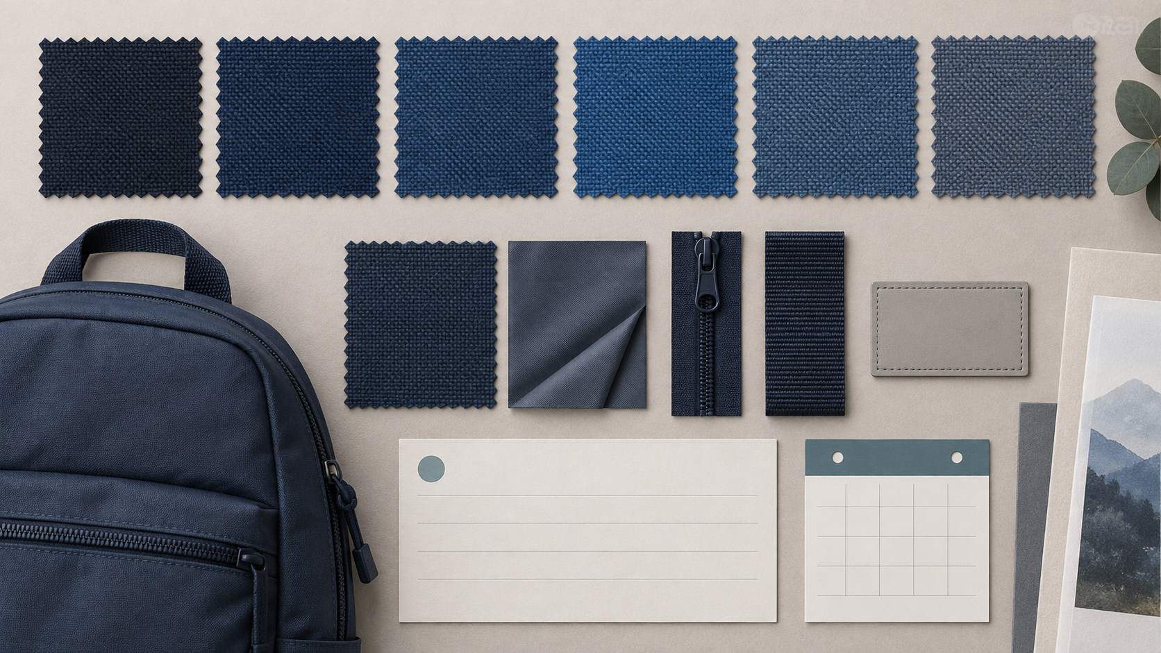 Six close fabric color options