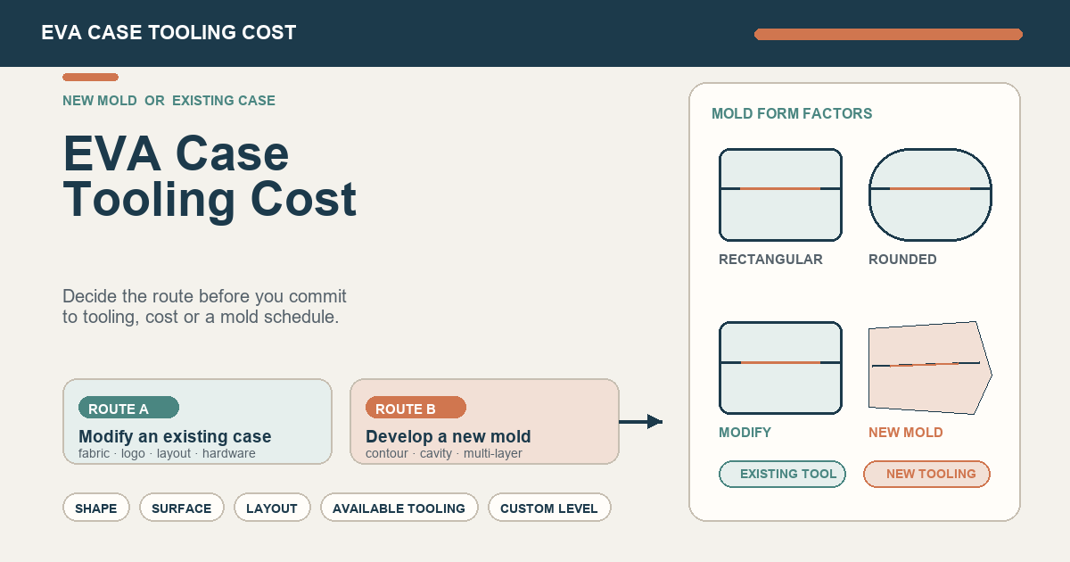 EVA Case Tooling Cost: How to Decide Between New Mold and Existing Case Development